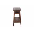 Hawthorne Collections Solid Acacia Wood Brown Console Table Rectangular 46