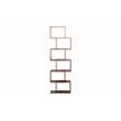 Hawthorne Collections Solid Acacia Wood Brown Bookcase Rectangular 47