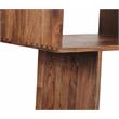Hawthorne Collections Solid Acacia Wood Brown Bookcase Rectangular 47