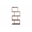 Hawthorne Collections Solid Acacia Wood Brown Bookcase Rectangular 47