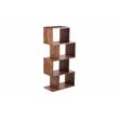 Hawthorne Collections Solid Acacia Wood Brown Bookcase Rectangular 47