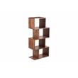 Hawthorne Collections Solid Acacia Wood Brown Bookcase Rectangular 47