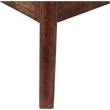 Hawthorne Collections Portola Solid Acacia Wood End Table - Brown
