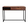 Hawthorne Collections Lakewood Solid Acacia Wood Console Table - Brown