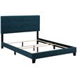 Hawthorne Collections a Upholstered Twin Bed in Azure