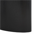 Hawthorne Collections Contemporary Wood Coffee Table in Black