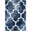 Hawthorne Collections Contemporary Navy Contemporary Rug - 2' x 3'