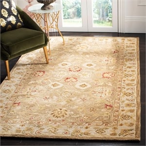 Hawthorne Collections Contemporary Gray Blue Traditional Rug - 9' x 12'