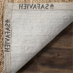 Hawthorne Collections 8' X 10' Hand Woven Jute Rug in Natural