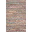 Hawthorne Collections 5' X 8' Hand Tufted Cotton Pile Rug in Beige