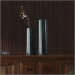 Hawthorne Collections Contemporary Marble Vase in Green (Set of 2)