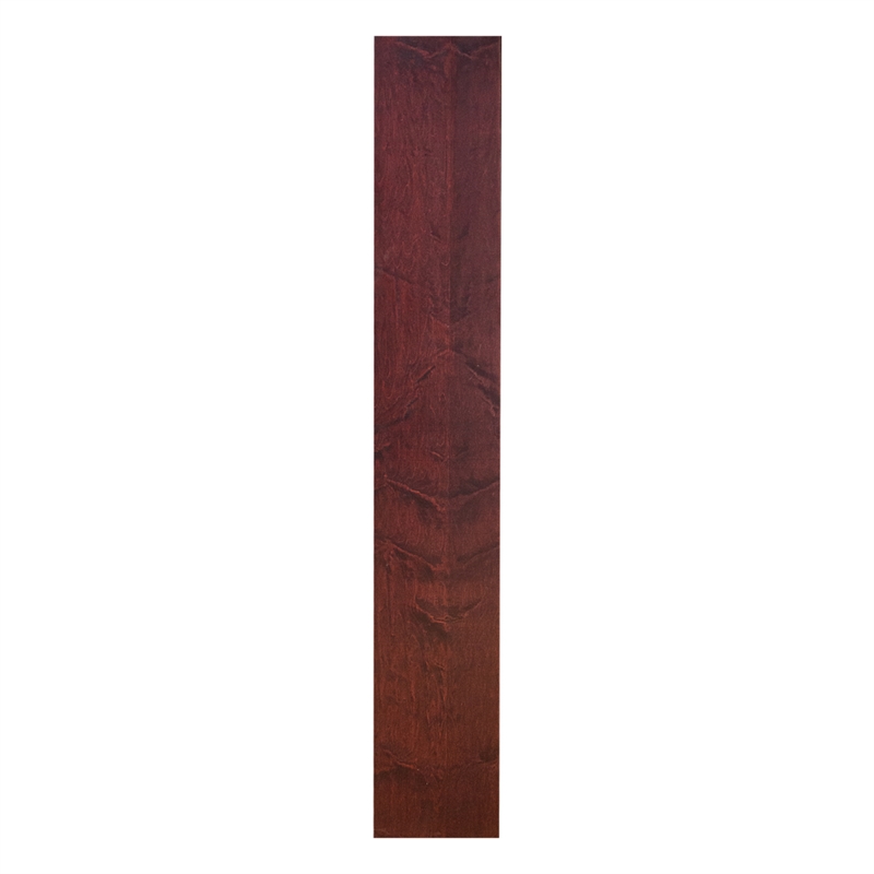 Hawthorne Collections 2Pc Tall 12-shelf Double Wide Wood Bookcase Set in Cherry