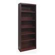Hawthorne Collections 2 Piece Solid Wood Bookcase Set with 6 Shelf in Cherry