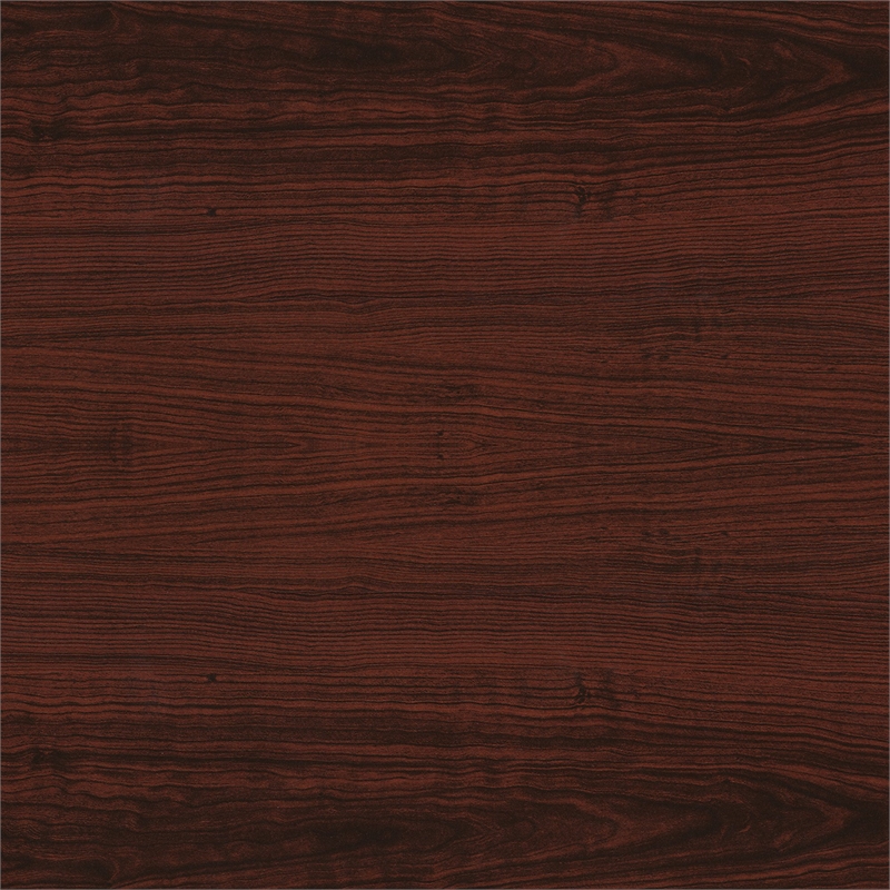 Hawthorne Collections 5 Shelf Wood Bookcase Set in Vogue Cherry (Set of 2)