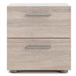 Hawthorne Collections Truffle 8 Drawer Dresser and 2 Drawer Nightstand 2Pc Set