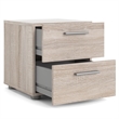 Hawthorne Collections Truffle 8 Drawer Dresser and 2 Drawer Nightstand 2Pc Set