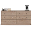 Hawthorne Collections 4 Piece Bedroom Set in Jackson Hickory