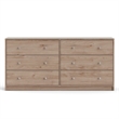 Hawthorne Collections 4 Piece Bedroom Set in Jackson Hickory