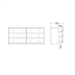 Hawthorne Collections 4 Piece Bedroom Set in Jackson Hickory