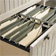 Hawthorne Collections Set of 2 Executive Desk & Lateral File - Chalked Chestnut