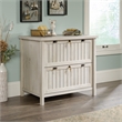 Hawthorne Collections Set of 2 Executive Desk & Lateral File - Chalked Chestnut