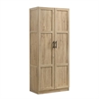 Hawthorne Collections Contemporary Engineered Wood Storage Cabinet in Light Wood