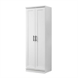 Hawthorne Collections Contemporary Engineered Wood Storage Cabinet in White