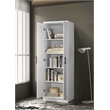 Hawthorne Collections Contemporary Engineered Wood Storage Cabinet in White