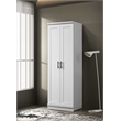 Hawthorne Collections Contemporary Engineered Wood Storage Cabinet in White