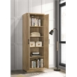 Hawthorne Collections Contemporary Engineered Wood Storage Cabinet in Light Wood