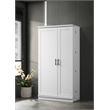 Hawthorne Collections 2-Door Engineered Wood Storage Cabinet in White