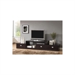 Atlin Designs Engineered Wood Dark Brown TV Stand Rectangular 94.38