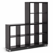 Atlin Designs 12 Cubby Shelf in Dark Brown