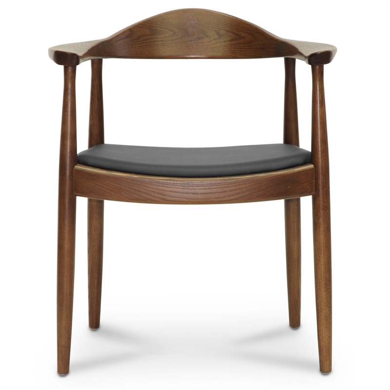 Atlin Designs Dining Chair in Dark Brown