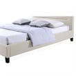 Atlin Designs Upholstered Queen Platform Bed in Gray
