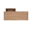 Atlin Designs Rustic Wood TV Stand for TVs up to 44