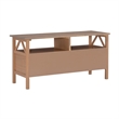 Atlin Designs Rustic Wood TV Stand for TVs up to 44