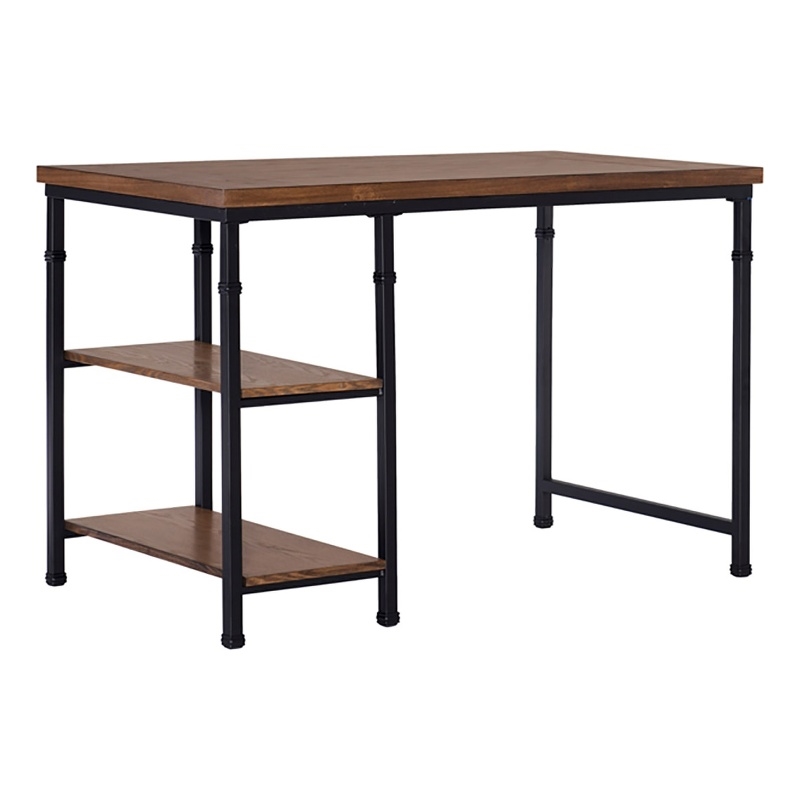 Atlin Designs MDF Wood Brown Desk Rectangular 45