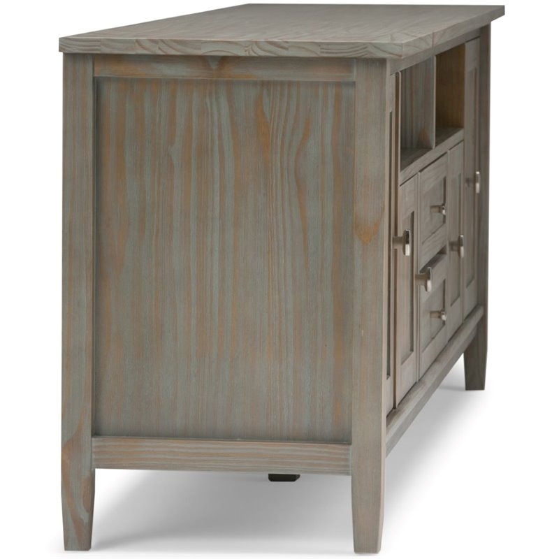Atlin Designs Transitional Wood TV Stand for TVs up to 72