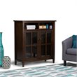 Atlin Designs Accent Cabinet in Tobacco Brown