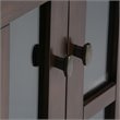 Atlin Designs Accent Cabinet in Tobacco Brown