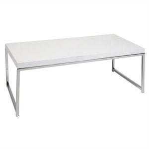 Atlin Designs Coffee Table in White