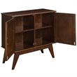 Atlin Designs Storage Cabinet in Auburn Brown