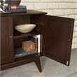 Atlin Designs Storage Cabinet in Auburn Brown