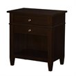 Atlin Designs Nightstand in Tobacco Brown