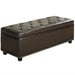 Brown Faux Leather