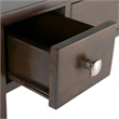 Atlin Designs Solid Wood Tobacco Brown Desk Rectangular 47