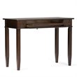 Atlin Designs Home Office Desk in Tobacco Brown