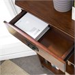Atlin Designs 3 Shelf Corner Bookcase in Mission Oak