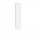 Atlin Designs Wood Queen Murphy Bed with Closet Organizer in White